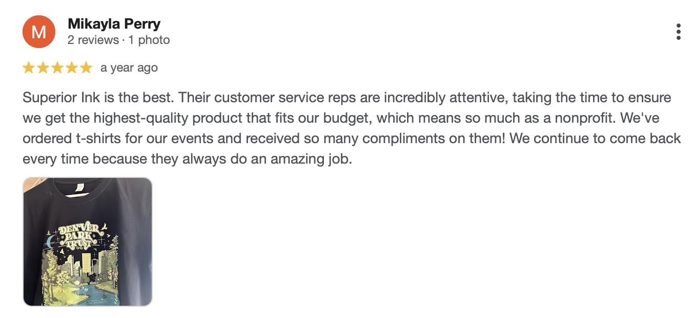 Google review