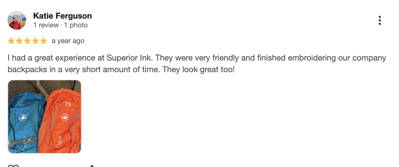 Google review
